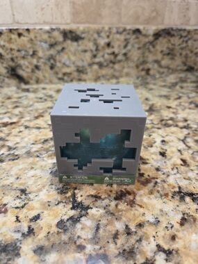 ⛏️ Minecraft Blue Jelly Cube RARE Viral Squishy Like Needoh